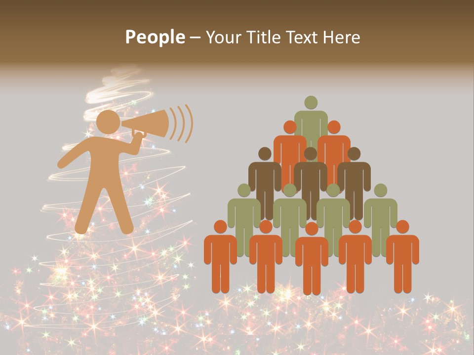 Xmas Tree PowerPoint Template