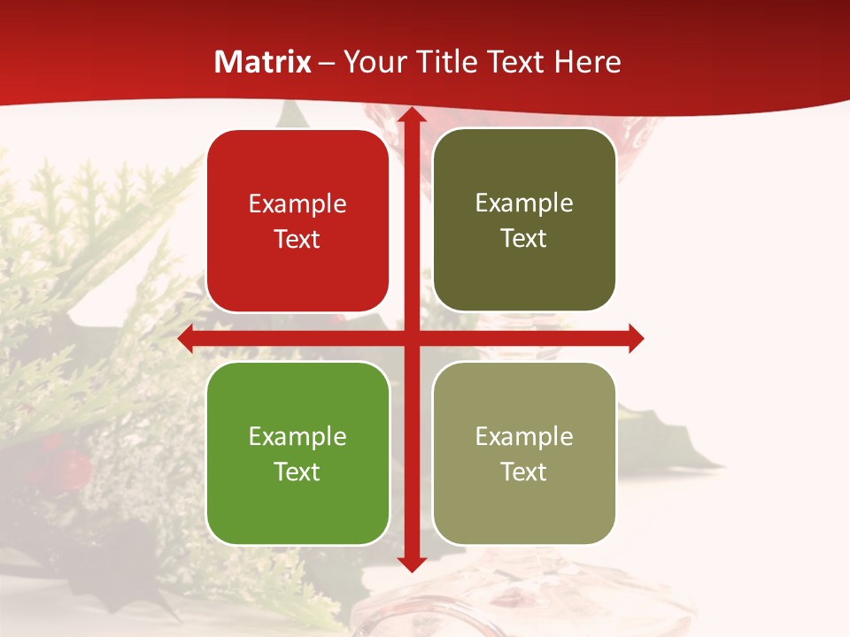 A Glass Of Wine With A Key On The Table PowerPoint Template