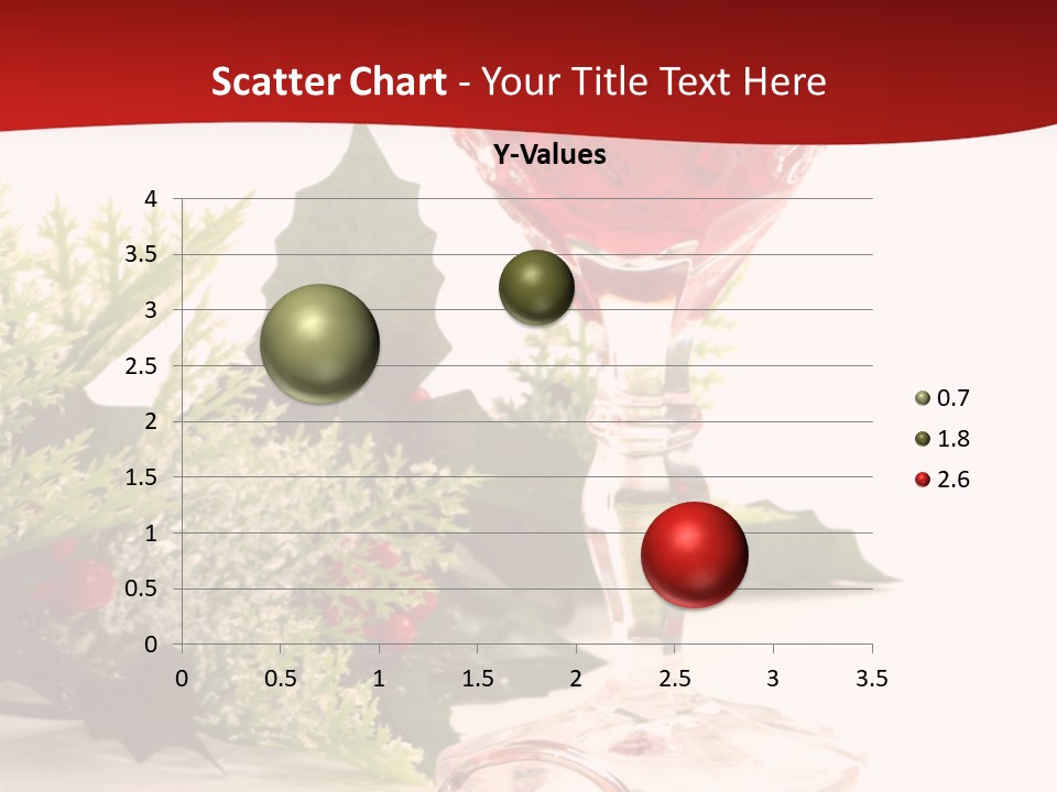 A Glass Of Wine With A Key On The Table PowerPoint Template
