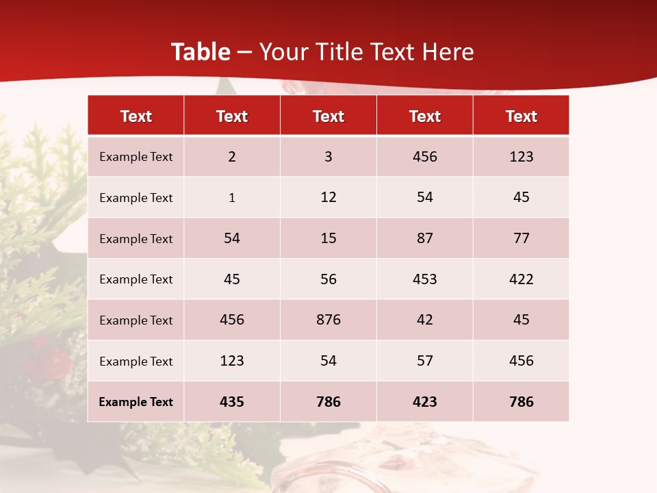 A Glass Of Wine With A Key On The Table PowerPoint Template