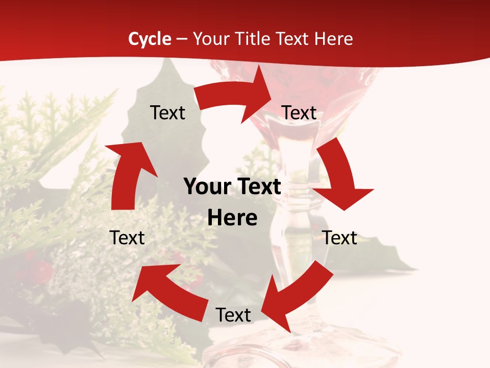 A Glass Of Wine With A Key On The Table PowerPoint Template