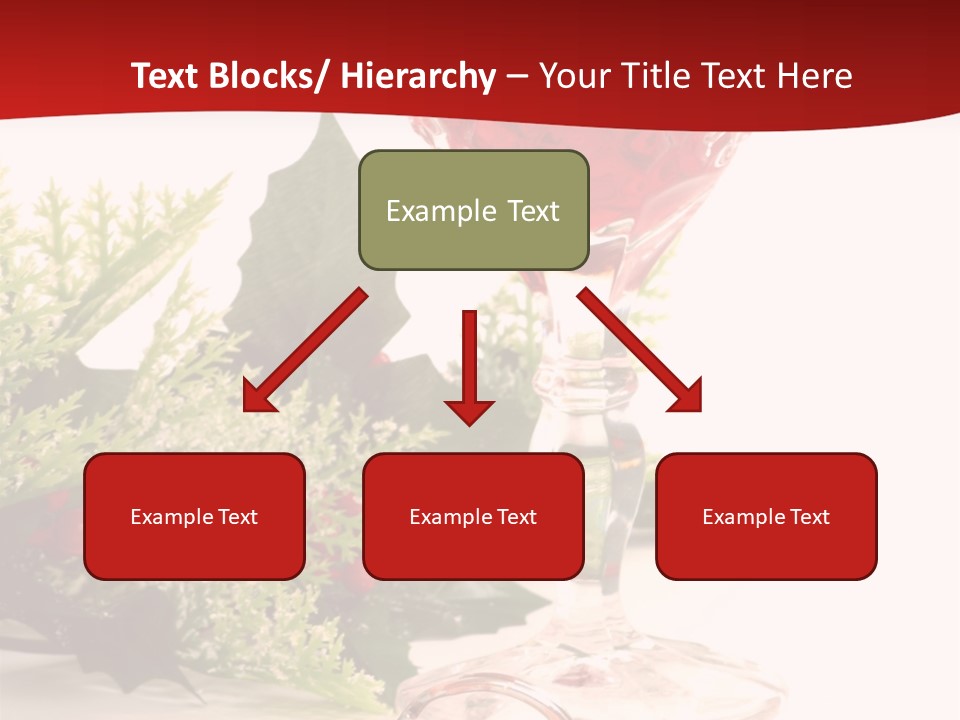A Glass Of Wine With A Key On The Table PowerPoint Template