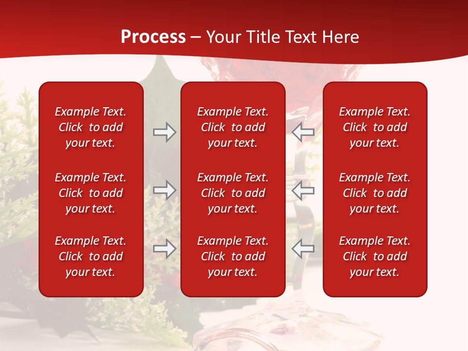 A Glass Of Wine With A Key On The Table PowerPoint Template