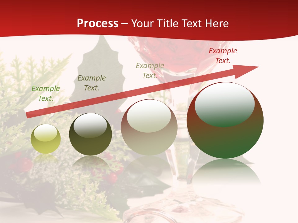 A Glass Of Wine With A Key On The Table PowerPoint Template