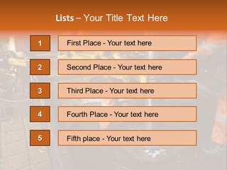 Two Roughnecks Breaking A Connection With Help From Tongs. Offshore Oil Rig. PowerPoint Template
