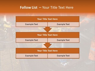 Two Roughnecks Breaking A Connection With Help From Tongs. Offshore Oil Rig. PowerPoint Template
