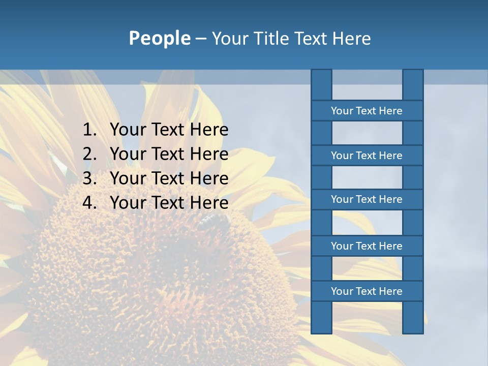 Happy Older Man Flexing During His Fitness Routine; Isolated On White PowerPoint Template