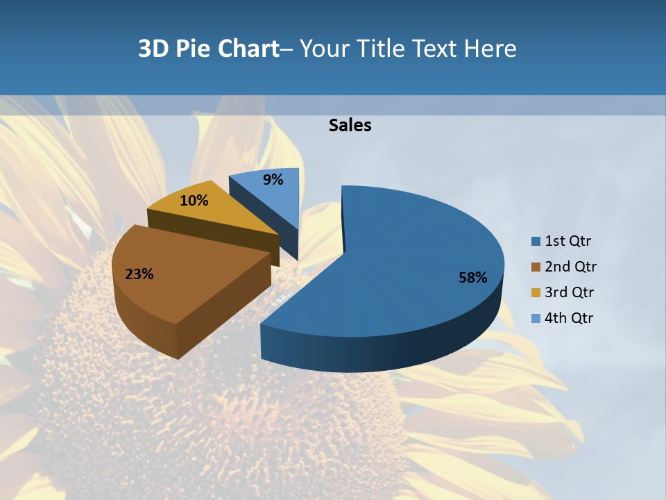 Happy Older Man Flexing During His Fitness Routine; Isolated On White PowerPoint Template