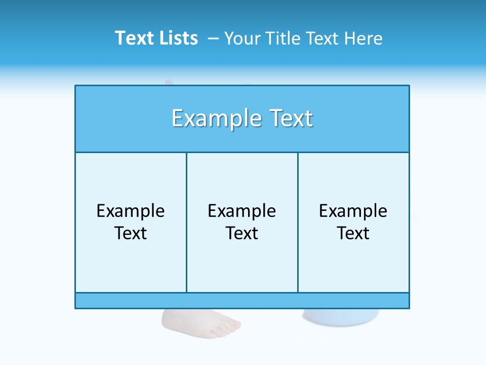 Baby With Pot And Toy PowerPoint Template