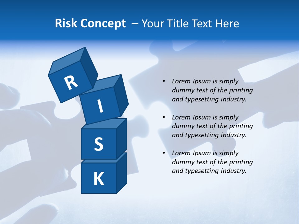 Hands Trying To Fit Two Puzzle Pieces Together PowerPoint Template