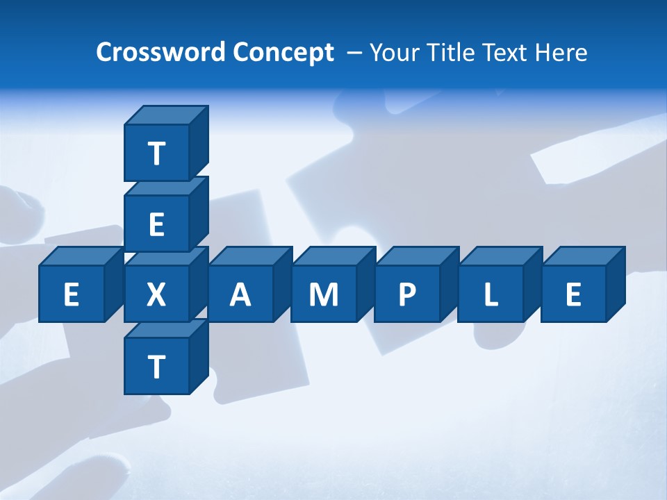Hands Trying To Fit Two Puzzle Pieces Together PowerPoint Template