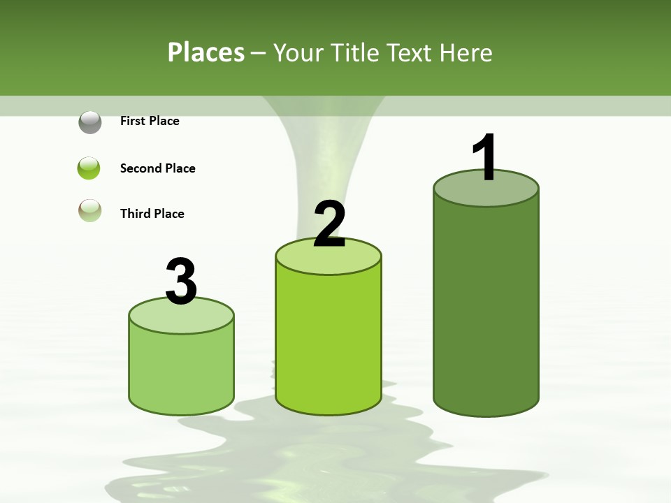 Female Giving Christmas Ball To Male Close Up PowerPoint Template