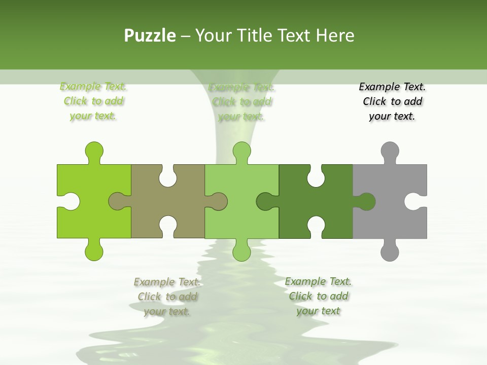 Female Giving Christmas Ball To Male Close Up PowerPoint Template