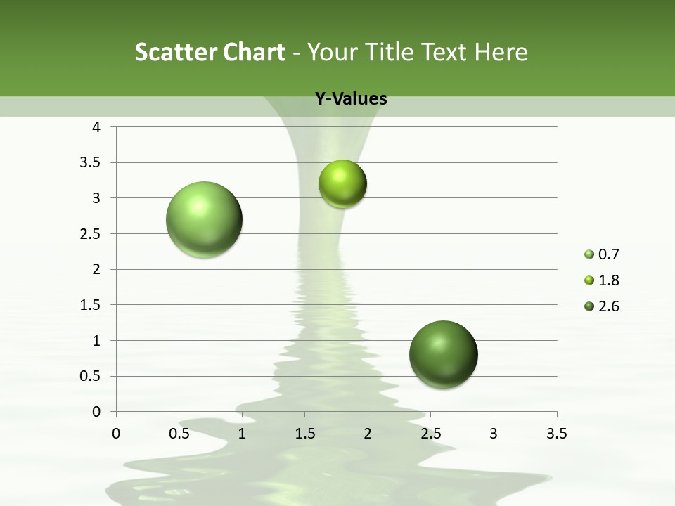 Female Giving Christmas Ball To Male Close Up PowerPoint Template
