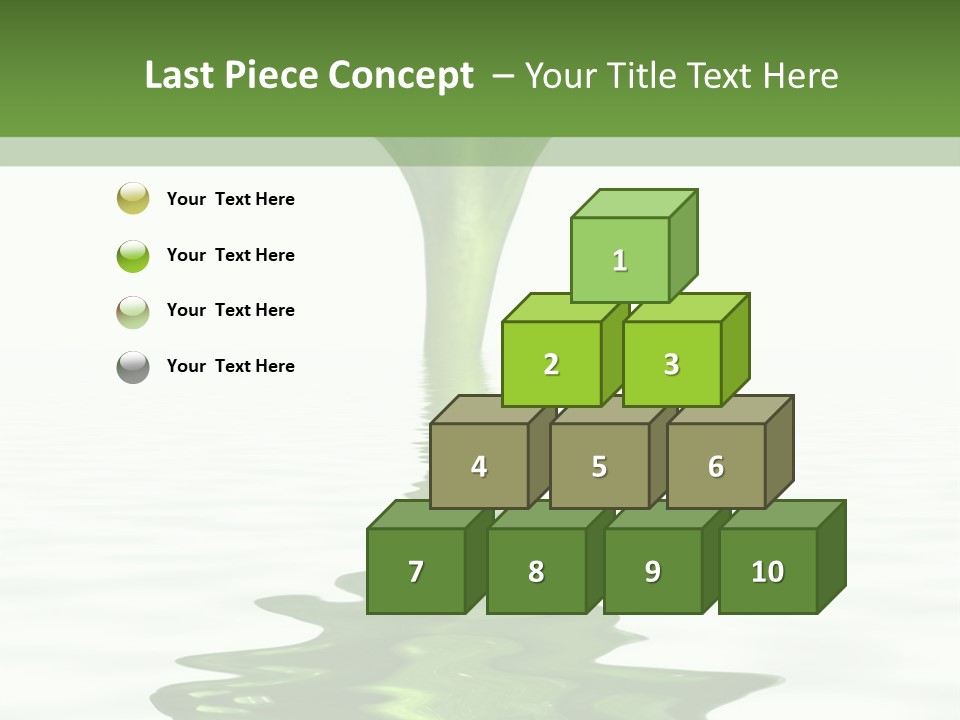 Female Giving Christmas Ball To Male Close Up PowerPoint Template