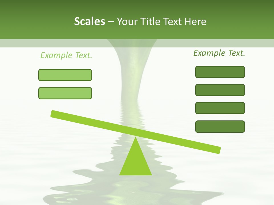 Female Giving Christmas Ball To Male Close Up PowerPoint Template