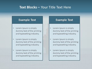 An Oil Rig In The Middle Of The Ocean PowerPoint Template
