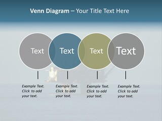 An Oil Rig In The Middle Of The Ocean PowerPoint Template