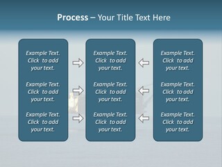 An Oil Rig In The Middle Of The Ocean PowerPoint Template