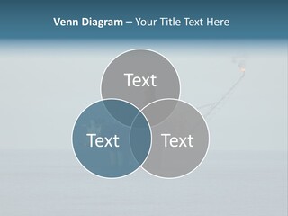 An Oil Rig In The Middle Of The Ocean PowerPoint Template