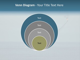 An Oil Rig In The Middle Of The Ocean PowerPoint Template