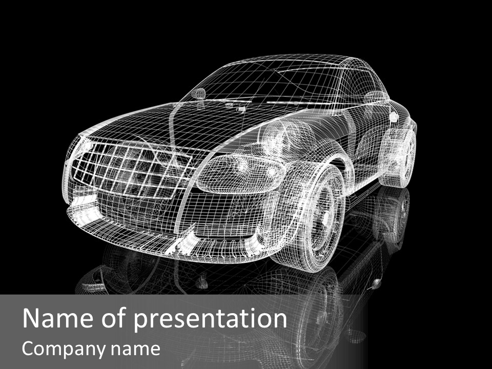 Car Model PowerPoint Template