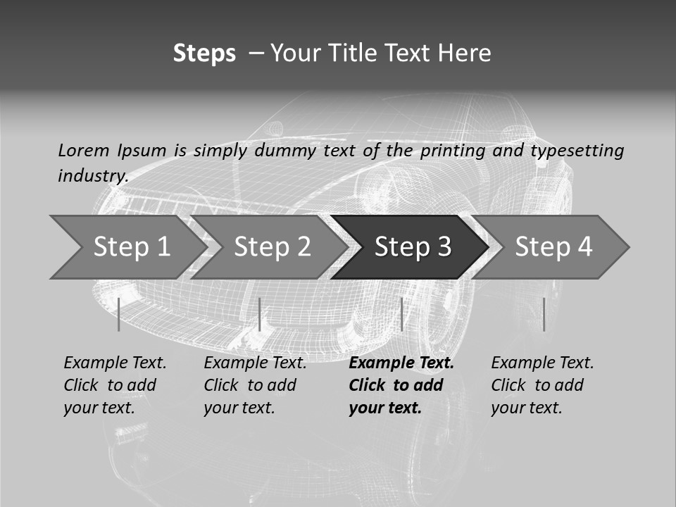 Car Model PowerPoint Template