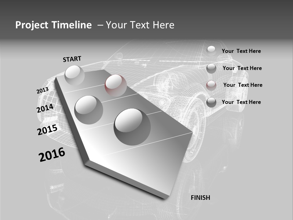 Car Model PowerPoint Template