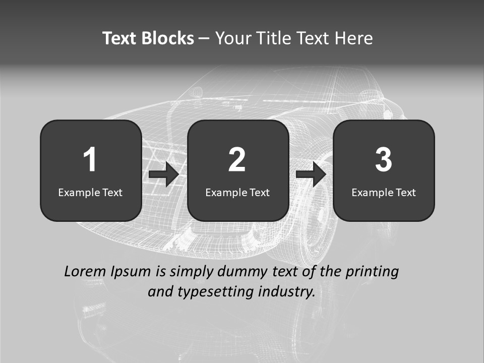 Car Model PowerPoint Template