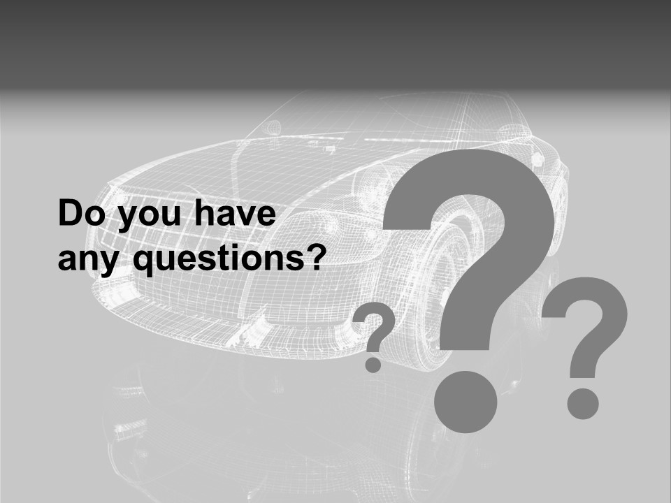 Car Model PowerPoint Template