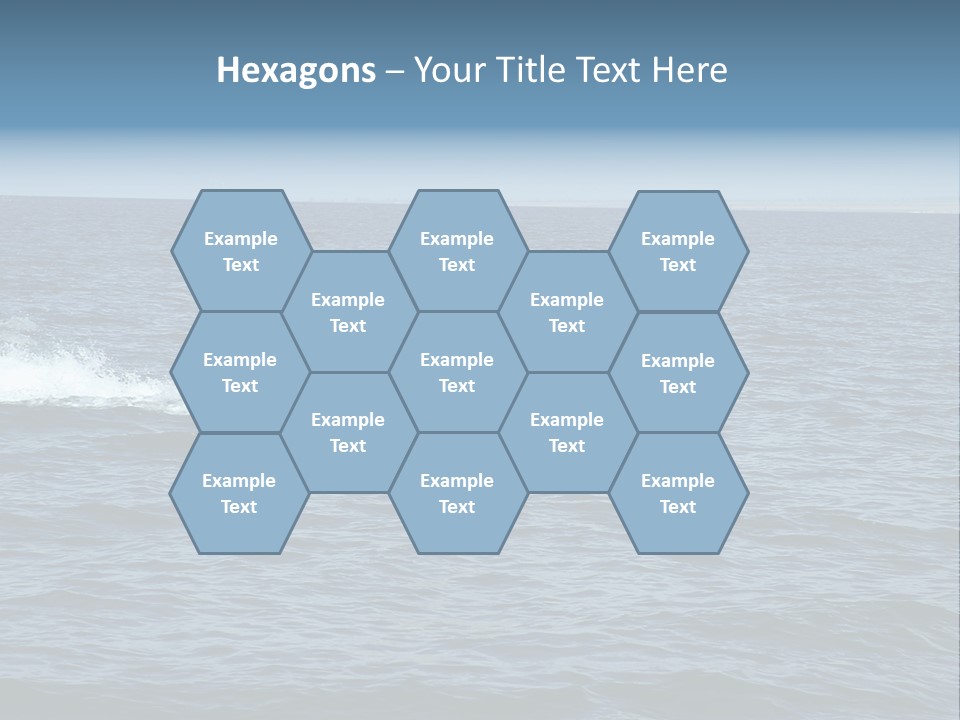 A Man And A Woman Riding A Jet Ski In The Ocean PowerPoint Template