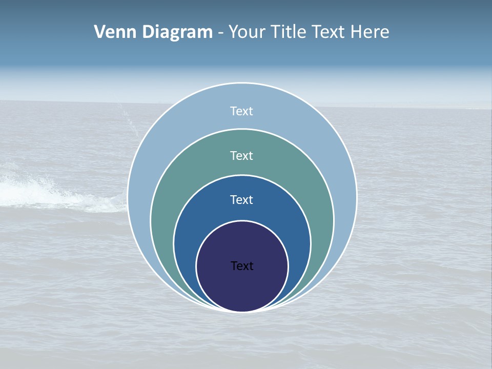 A Man And A Woman Riding A Jet Ski In The Ocean PowerPoint Template