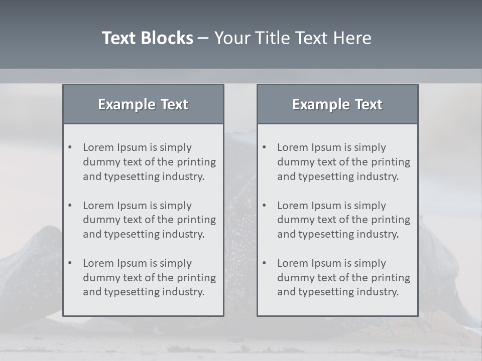 Leatherback Sea Turtle Crawling Up The Beach To Complete The Nesting Process PowerPoint Template