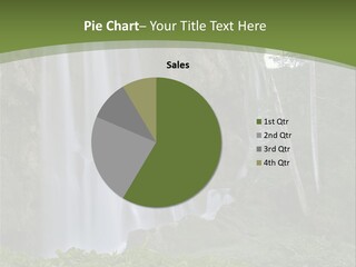 Plitvice Lakes National Park, Croatia PowerPoint Template