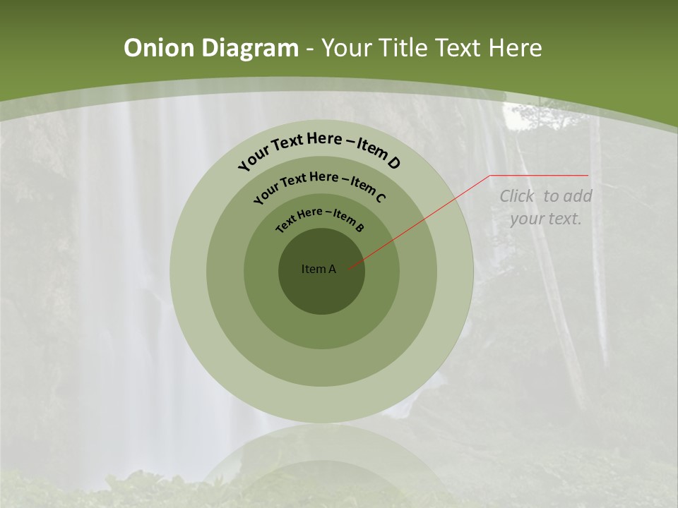 Plitvice Lakes National Park, Croatia PowerPoint Template