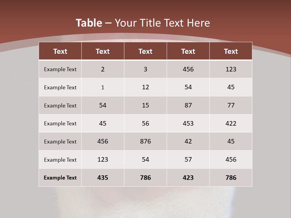 Vitality PowerPoint Template