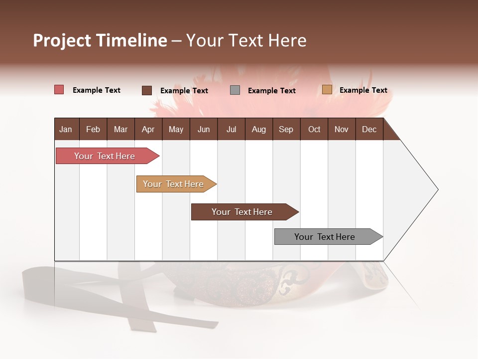 Italian Mask With Feather Isolated Over White PowerPoint Template