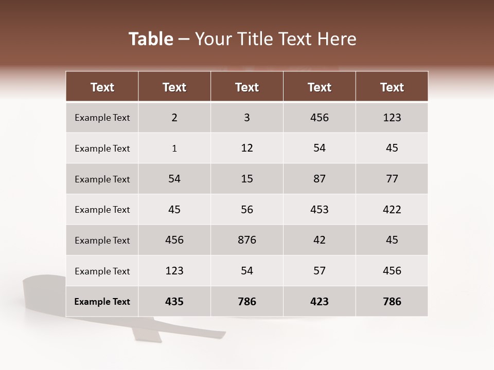 Italian Mask With Feather Isolated Over White PowerPoint Template