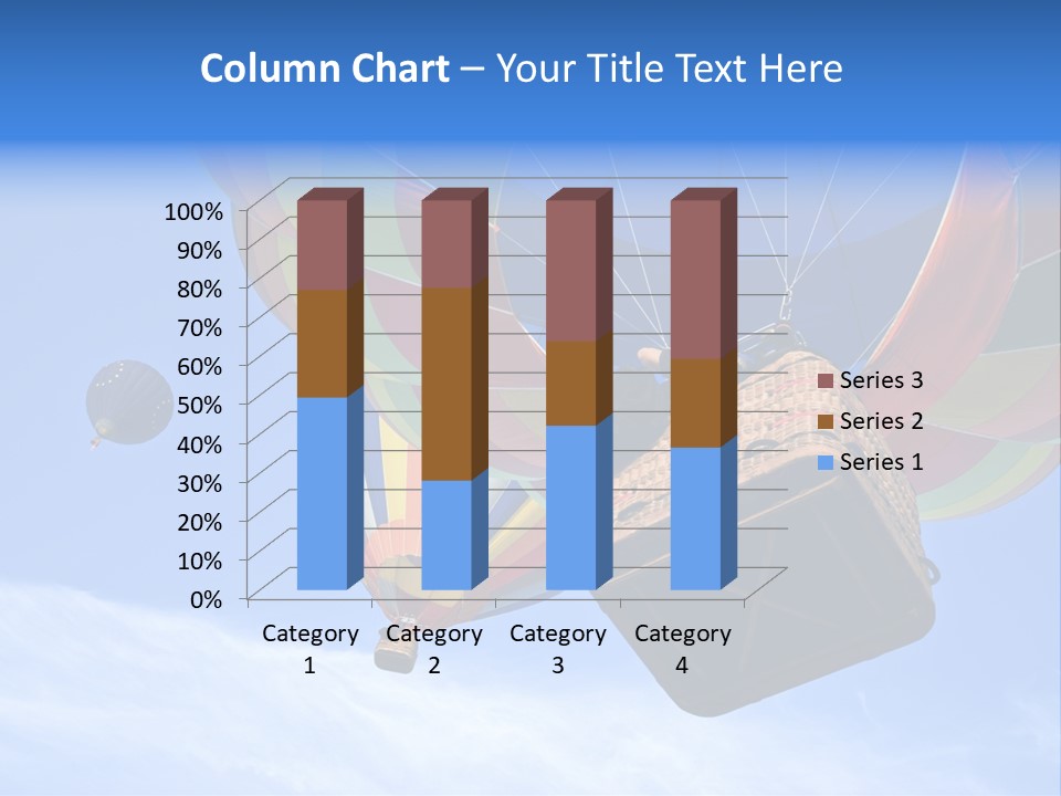 Strawberries Studio Isolated On White Background PowerPoint Template