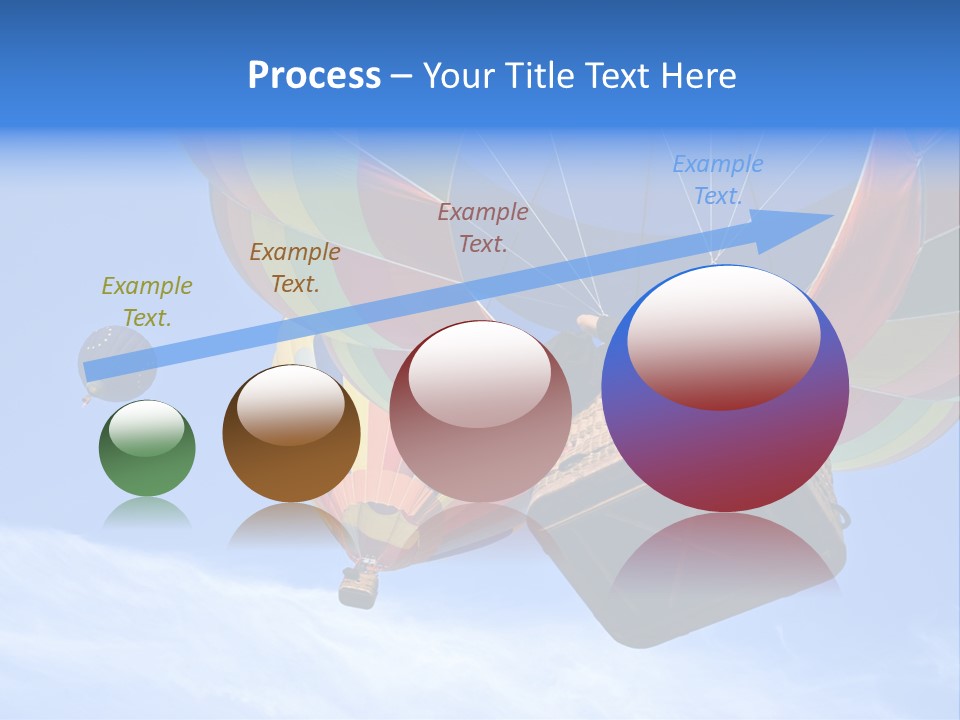 Strawberries Studio Isolated On White Background PowerPoint Template