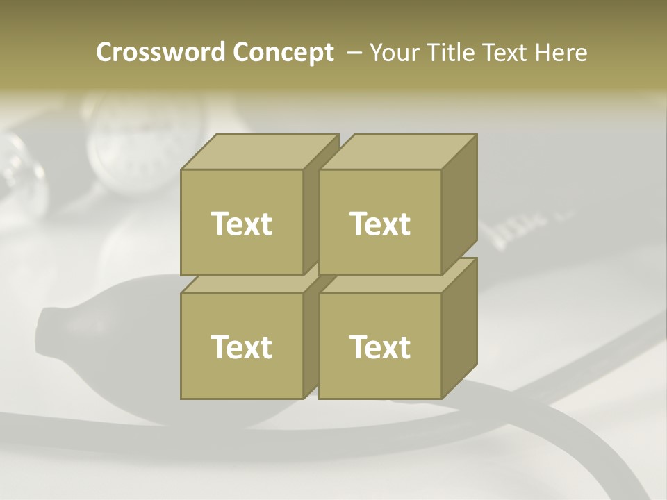 A Black Blood Pressure Monitor On A Gray Background PowerPoint Template