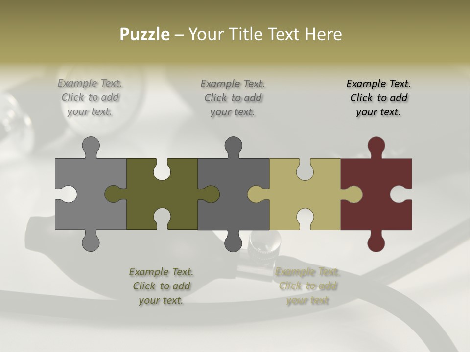 A Black Blood Pressure Monitor On A Gray Background PowerPoint Template
