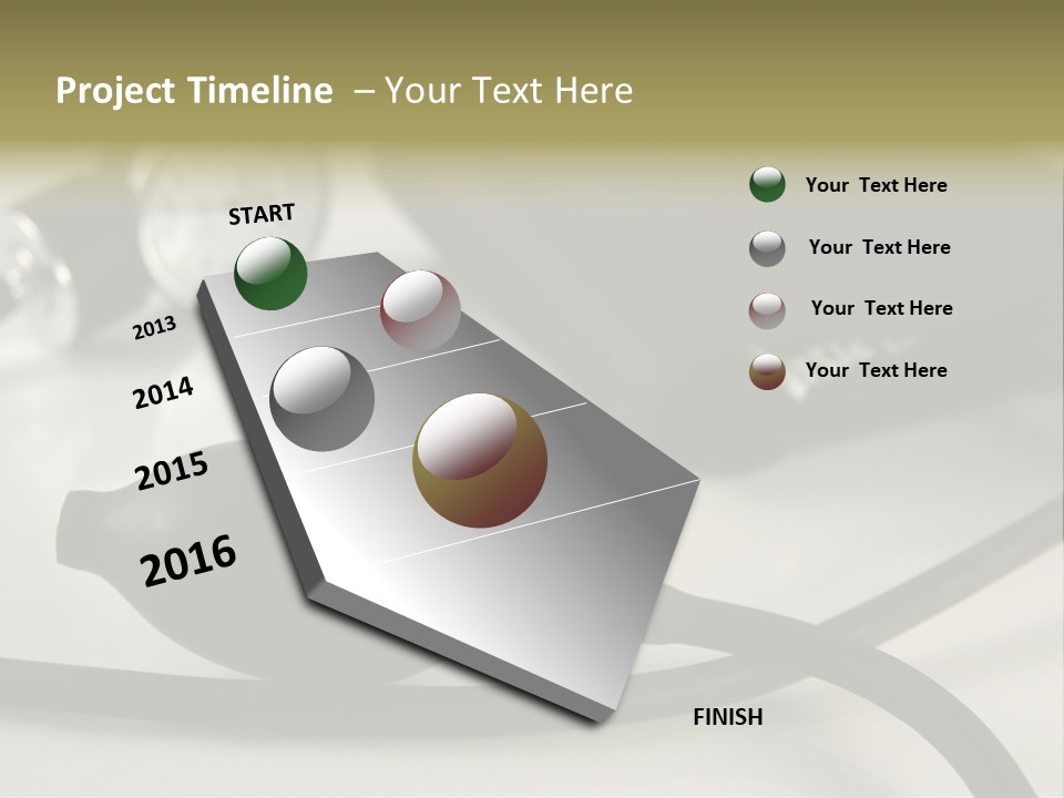 A Black Blood Pressure Monitor On A Gray Background PowerPoint Template