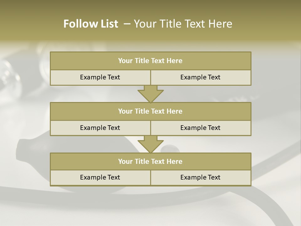 A Black Blood Pressure Monitor On A Gray Background PowerPoint Template