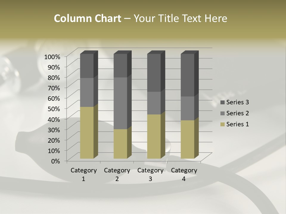 A Black Blood Pressure Monitor On A Gray Background PowerPoint Template