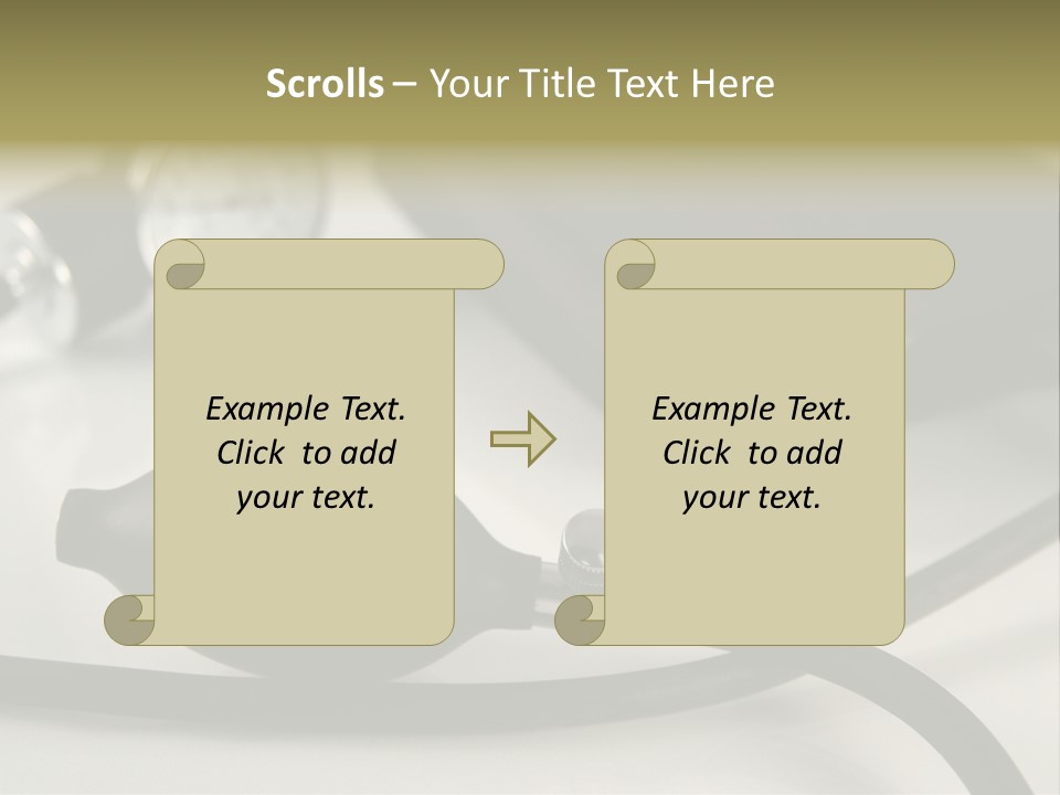 A Black Blood Pressure Monitor On A Gray Background PowerPoint Template
