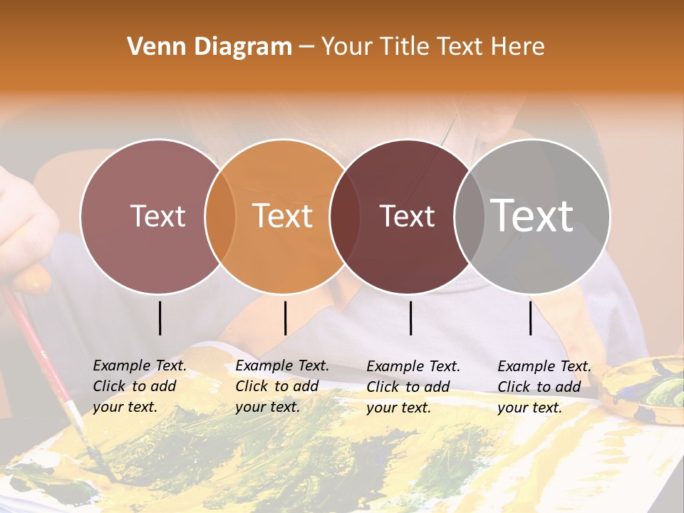 Boy Painting PowerPoint Template