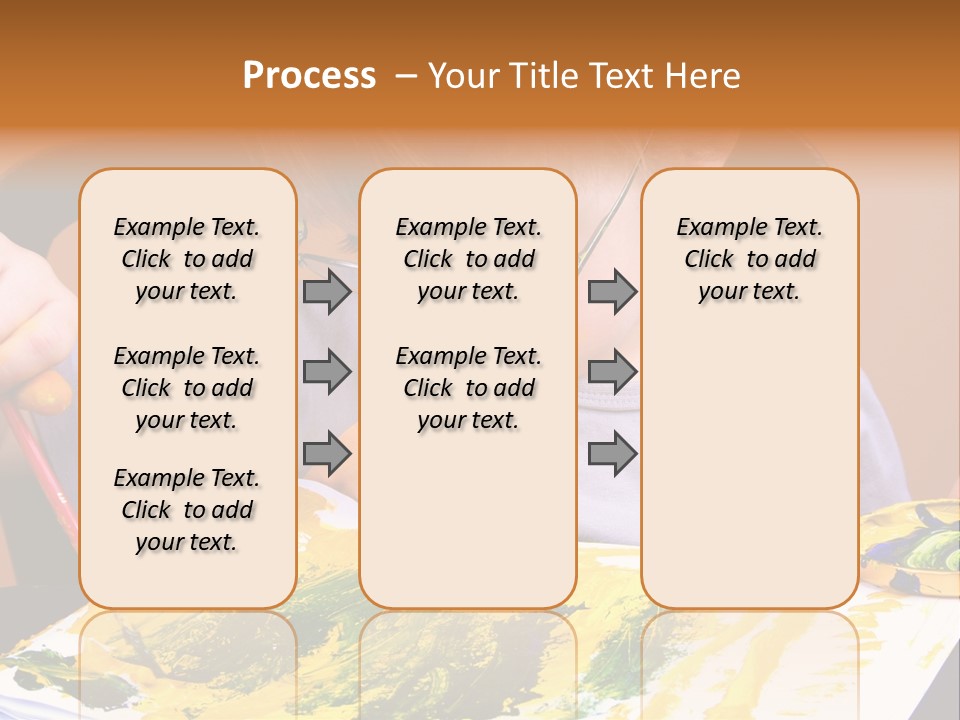 Boy Painting PowerPoint Template