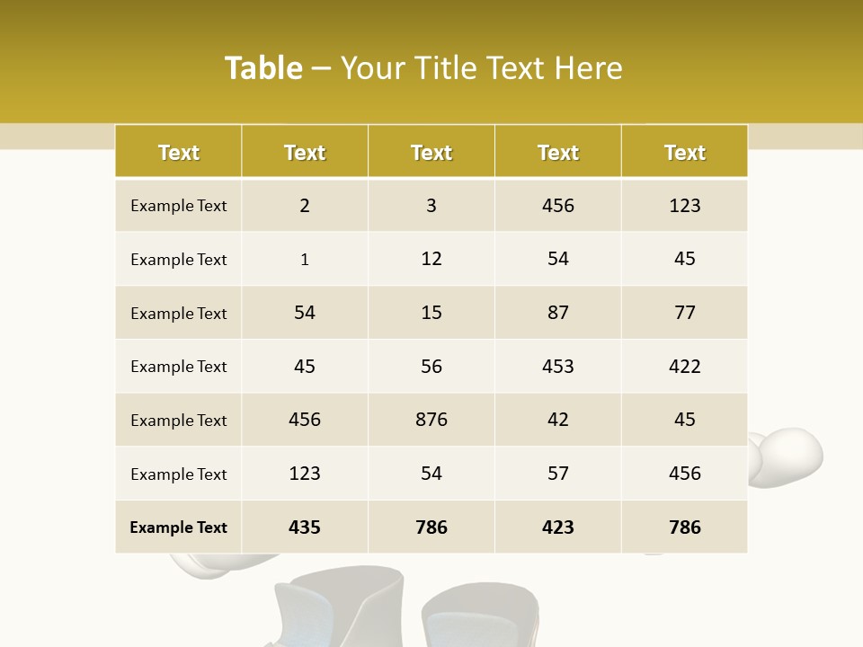 Illustration Over White Of An Emoticon Guy Looking Confused. PowerPoint Template