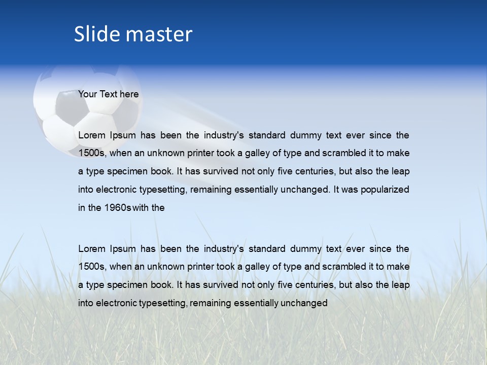 Father And Daughter On Computer PowerPoint Template